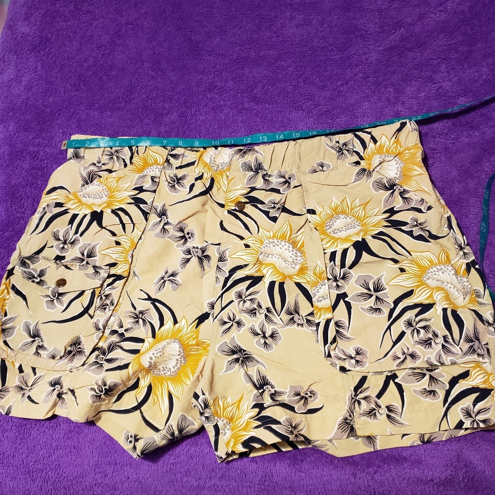 Tommy Bahama Tan/White/Black Swim Trunks XL
